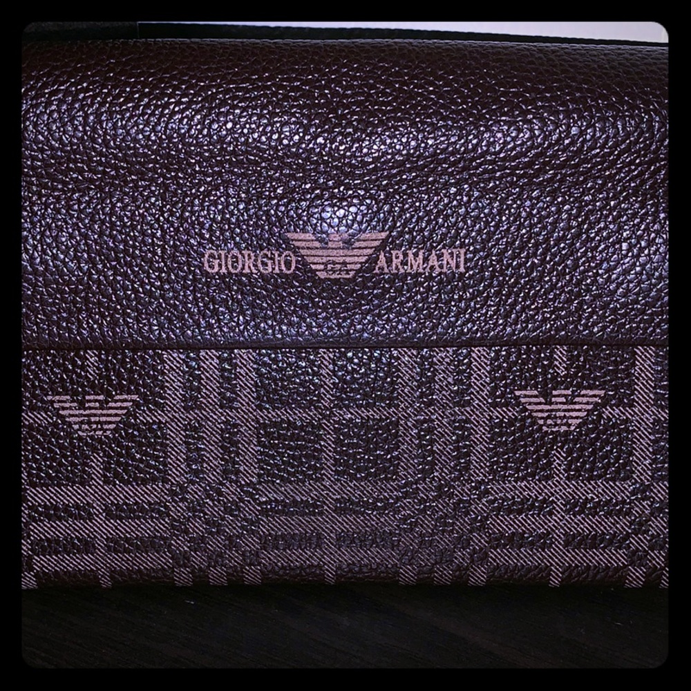 Giorgio Armani travel wallet
